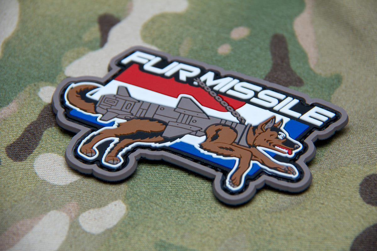 Fur Missile PVC Morale Patch