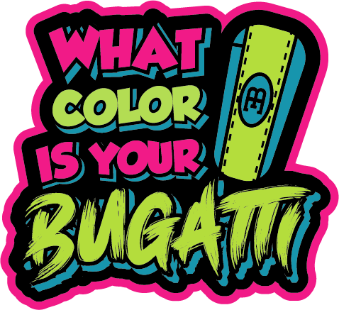 WHAT COLOR IS YOUR BUGATTI PVC PATCH