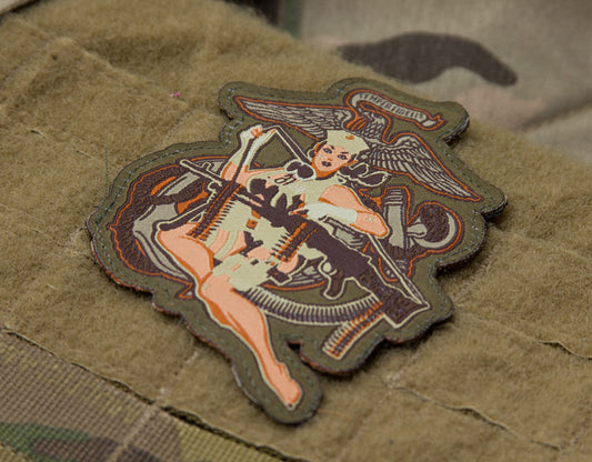 Desert Marine Pin up