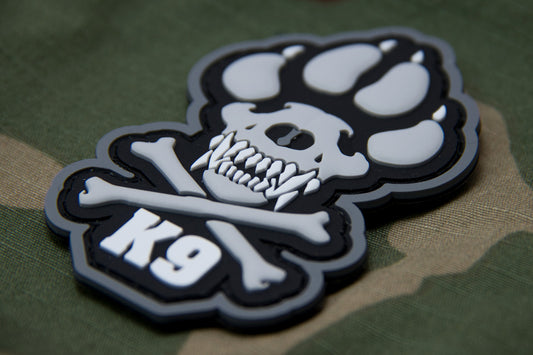 K9 3in PVC Morale Patch