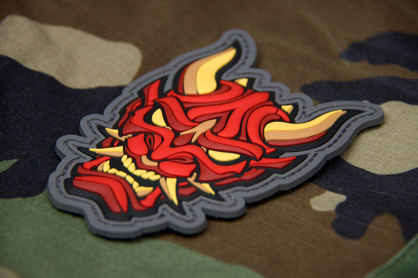 Oni Head1 PVC Morale Patch