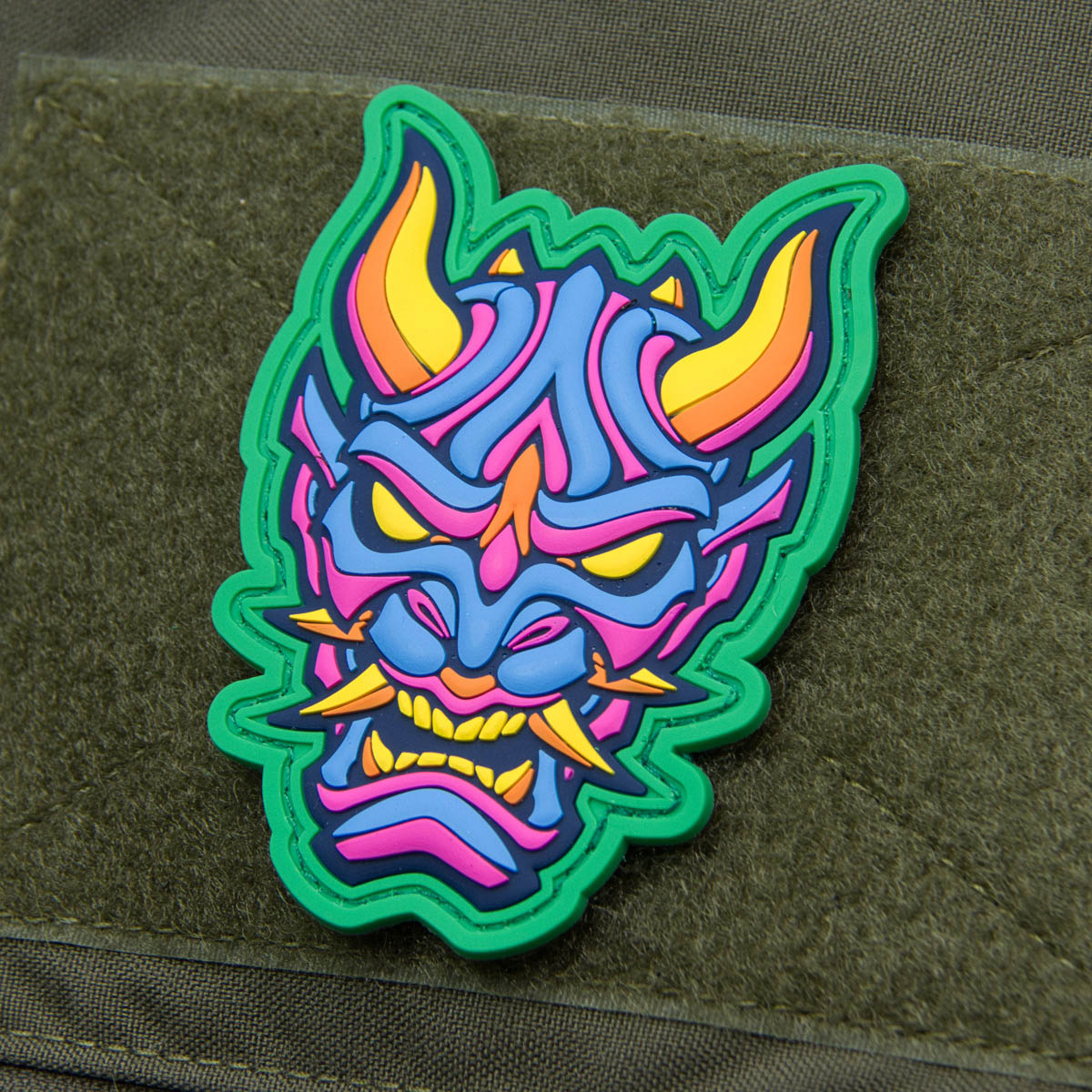 Oni Head1 PVC Morale Patch