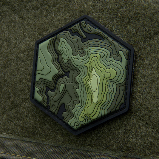 Topo Map 1 PVC Morale Patch
